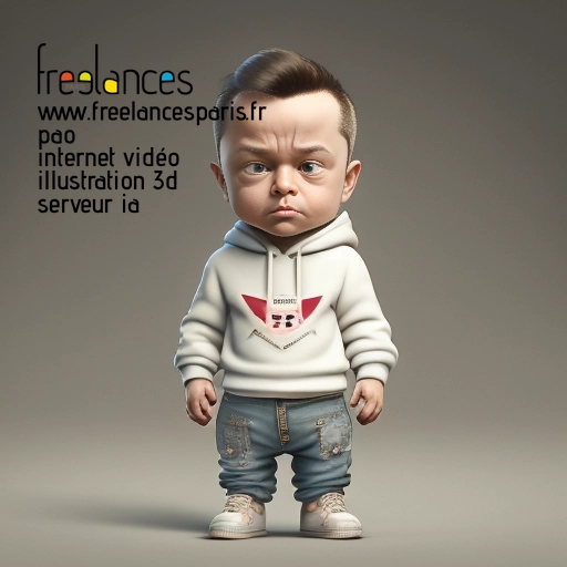 Pao mise en page internet vidéo illustration 3d serveur image IA générative AI freelance paris studio de création magazines 95IN0RK0